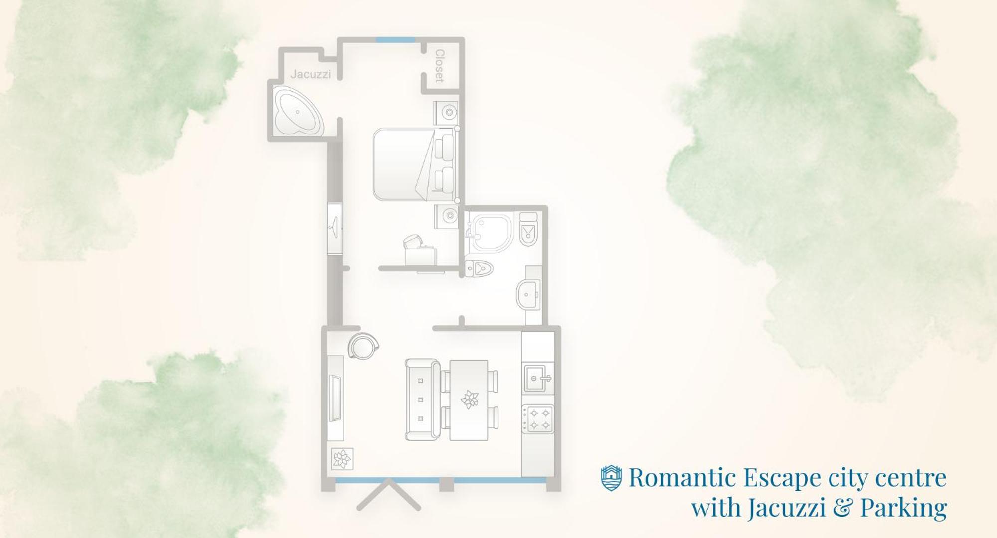 Romantic Escape City Centre With Jacuzzi & Parking By Rent All Como Eksteriør billede